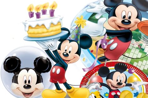 Mickey Mouse Kindergeburtstag Party Sets Mit Luftballons