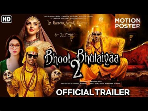 Bhool Bhulaiyaa 2 Official Trailer 2020 Kartik Aaryan Kiara Advani