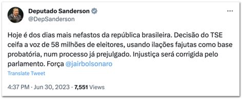 Deputado Apresenta Projeto De Lei Para Anistiar Bolsonaro