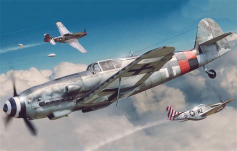 Wallpaper Germany Fighter The Wehrmacht Luftwaffe Messerschmitt Bf