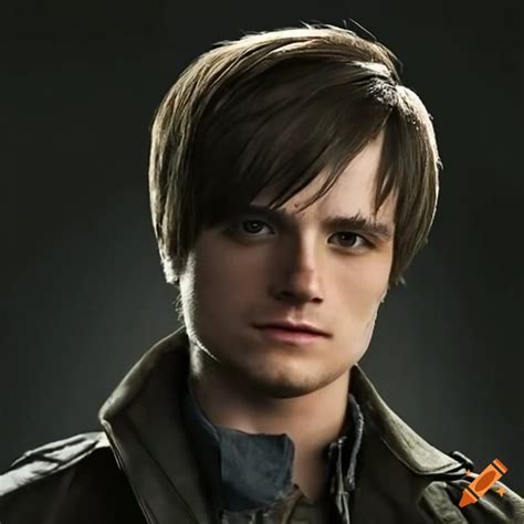 Josh Hutcherson As Leon Kennedy From Resident Evil 4 On Craiyon