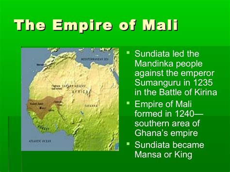 The Empire Of Mali