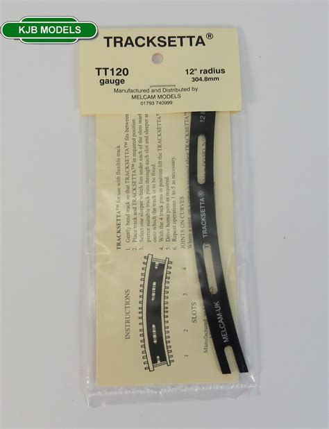 TRACKSETTA TTT12 Template 12 Radius Track Laying Tool TT 120 KJB