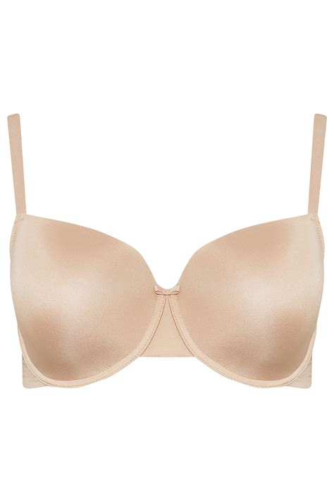 Yours Plus Size Nude Moulded Underwired New T Shirt Bra Yours Clothing