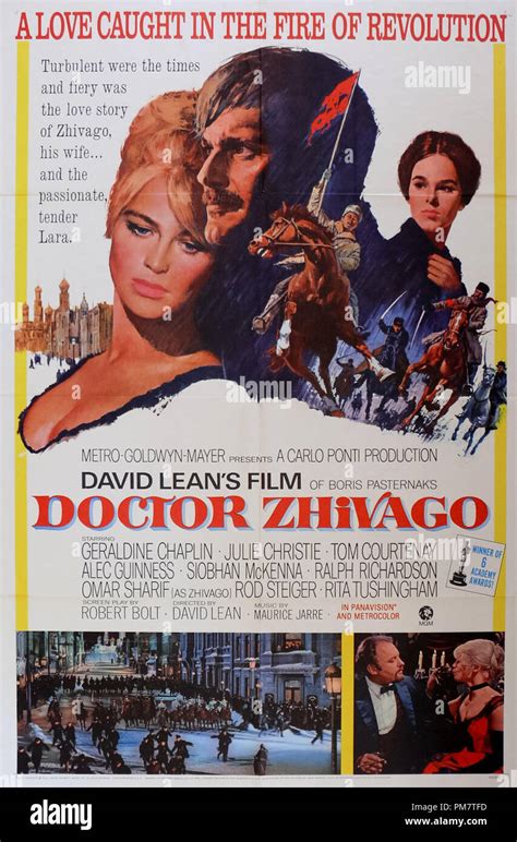 Doctor Zhivago 1965 Mgm Cartel Archivo De Referencia 31386 677tha