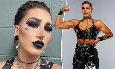 Edgy Australian Wrestler Rhea Ripley Tipped To Win Wwe Womens Royal Rumble Daily Mail Online