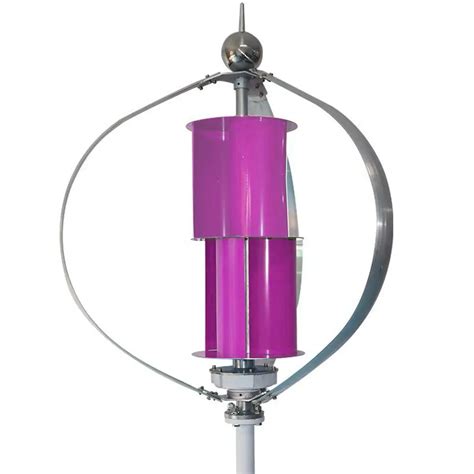 Silent Working Squirrel Cage En Q 800w Vertical Axis Wind Turbine