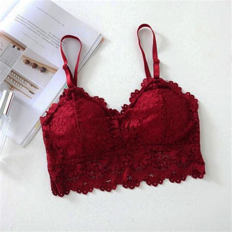 Women Front Closure Push Up Bra Wireless Lingerie Bras Vest Bralette Underwear EBay