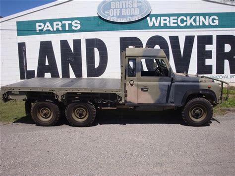 1990 Ex Army Perentie Land Rover 6x6 Cargo Tray Back Sold British