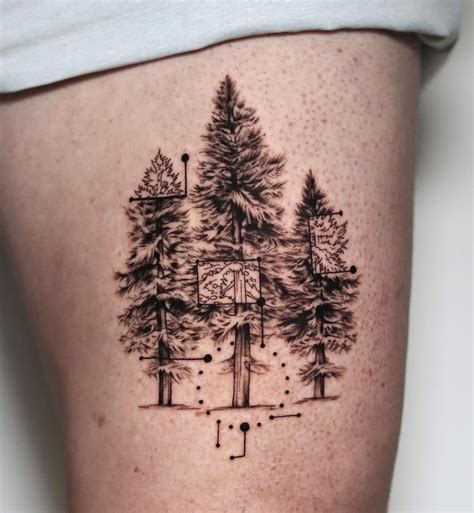 elm tree tattoo orangetattooshopcom