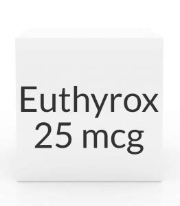 Euthyrox 25mcg Unit Dose Tablet 30ct Blister Pack