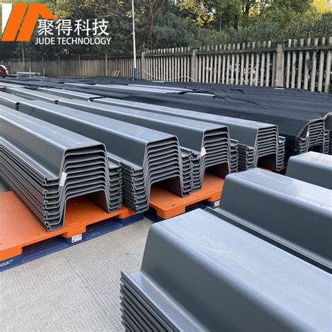 Vinyl Sheet Pile Plastic Pvc Factory Direct For Retaining Wall Cut Off