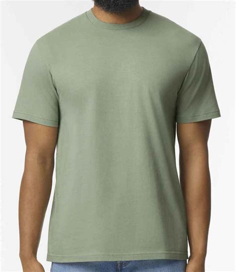 Gildan Softstyle® Midweight T Shirt Sage Green Order Uniform Uk Ltd