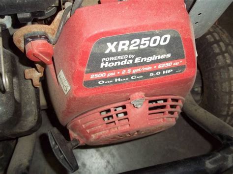 Honda Xr2500 Pressure Washer Engine Manual