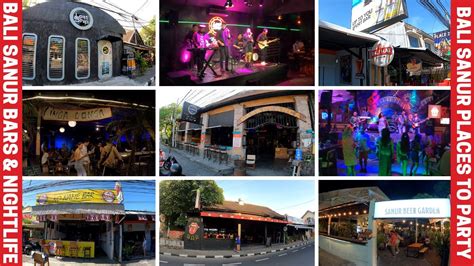 Bali Sanur Bars Nightlife Entertainment Best Places To Party Sanur