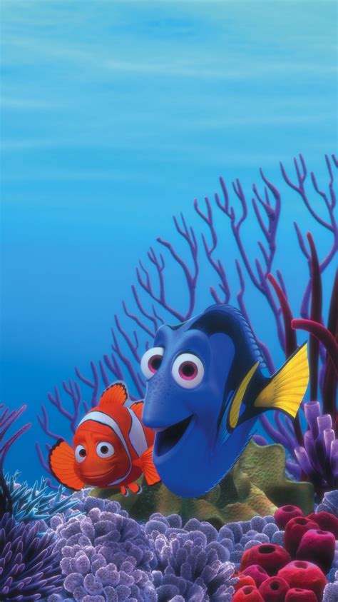 Finding Nemo 2003 Phone Wallpaper Pixar Movies Finding Nemo Poster