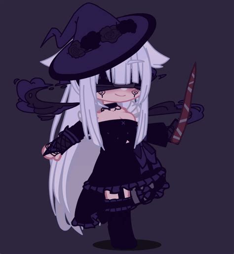 I Finished The Redesign Of Your Gothic Witch Girl 😔 Rgachaclub