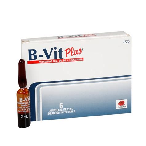 B Vit Plus solución inyectable x 6 ampollas Farmaclub