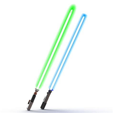 Star Wars Luke Skywalker Lightsabers D Models D Model Ds C D