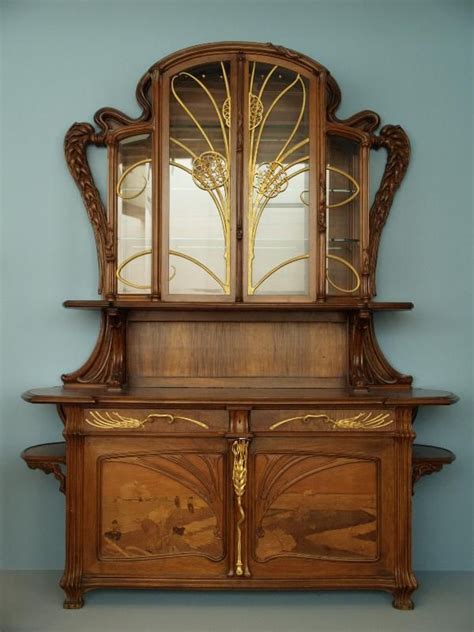 Art Nouveau Sideboard Emile Galle Ca 1903 Virginia Museum Of Fine