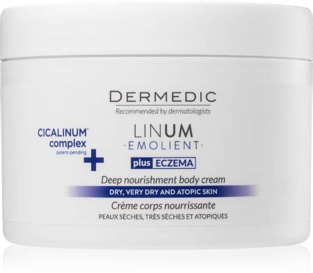 Dermedic Linum Emolient Nourishing Body Cream For Dry And Atopic Skin