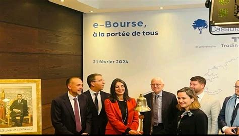 Bourse De Casablanca Lancement De La Plateforme Novatrice E Bourse