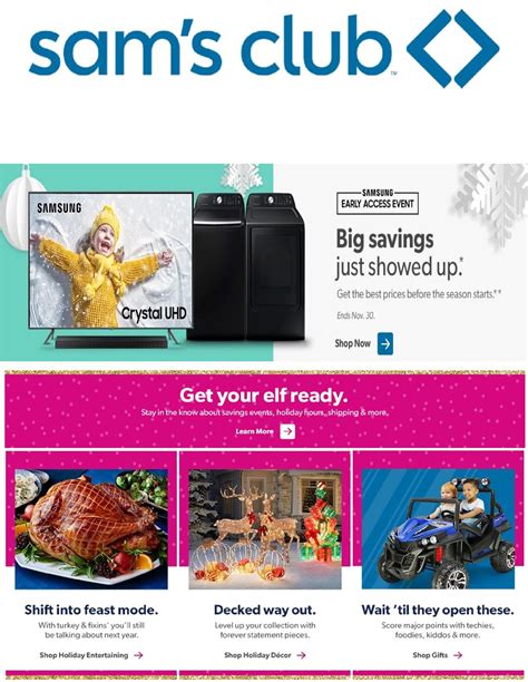 Sam's Club Black Friday 2020 Ad Circular - 11/27 - 12/03/2020 | Rabato