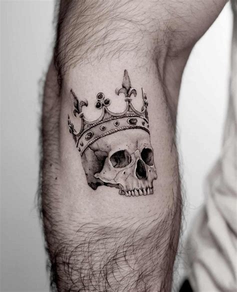 Jean Michel Basquiat Crown Tattoos