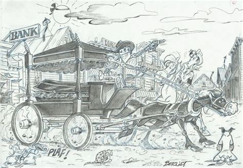 Bernat Serrat Original Drawing Lucky Luke Catawiki