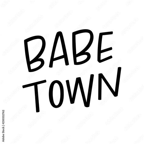 Poster Babe Town Wall Art UkPosters