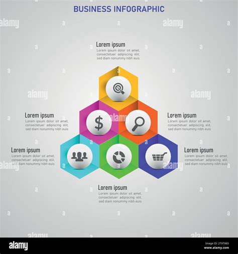 Infografik Design Vektor und Marketing Symbole können für Workflow