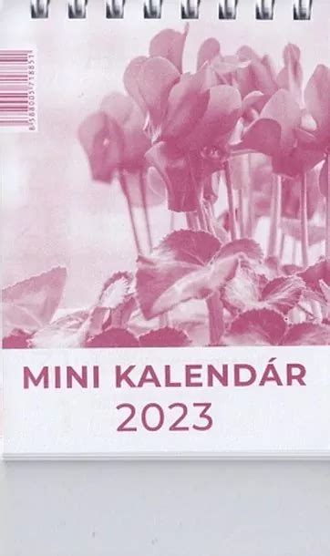 Mini Kalendár 2023 Stolový červený L Eshop Tvlux Sk