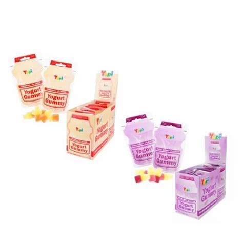 Yupi Yogurt Gummy Flavor Mixed Berry Original 40G HALAL Shopee