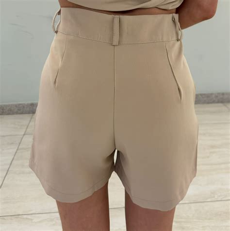 CONJUNTO ASSIMÉTRICO ISADORA NUDE MAR COTA MODA PRAIA AO CASUAL