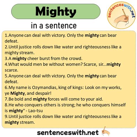 Sentences with Mighty Archives - SentencesWith.Net