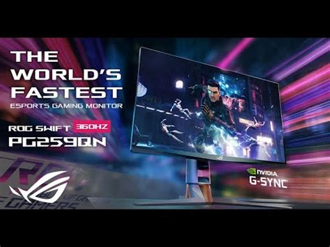 Asus ROG Swift 360Hz PG259QN Monitor 24 5 FHD 1920x1080 360Hz Skroutz Gr