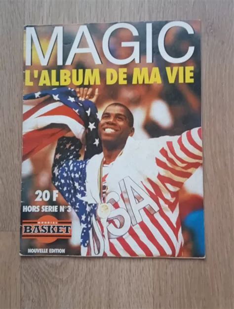 VENDS VINTAGE MONDIAL Basket Hors série Spécial Magic Johnson 1992 EUR