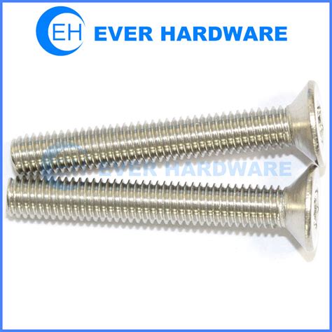 Csk Head Machine Screws Stainless Steel A2 Passivation Din965 Supplier