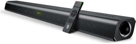 Bomaker 2 0 Sound Bar With Built In Subwoofer Bluetooth 5 0 Soundbar For Tv 3d Surround Sound