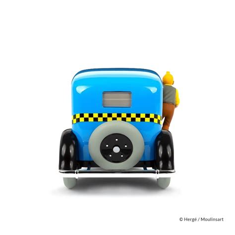 Véhicule Moulinsart Tintin Le Taxi Checker Cab 1929 Amérique