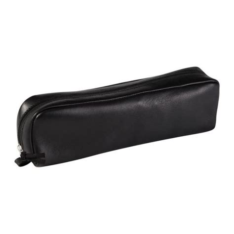 Trousse En Cuir Clairefontaine Rectangulaire Noir X X Cm