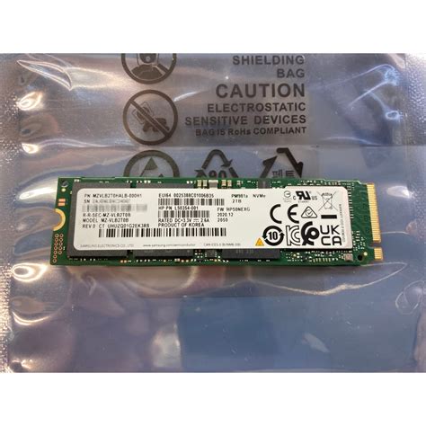 Samsung PM981a 2TB NVMe SSD (Almost New) + Free delivery | Shopee Malaysia