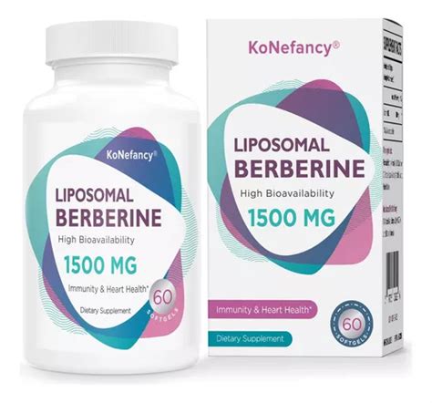 Suplemento Konefancy Berberine Hcl 1500 Mg En Cápsulas Lipos Cuotas