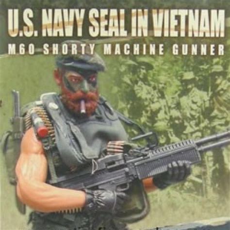 1 6 Scale Hot Toys US Navy Seal In Vietnam M60 Shorty Machine Gunner Hobbies Toys Toys