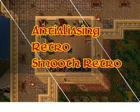 Diferencias Entre Classic Retro Smooth Retro Y Antialiasing Azteko