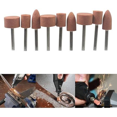 Luo Ke Pcs Abrasive Stone Points Electric Grinding Dremel