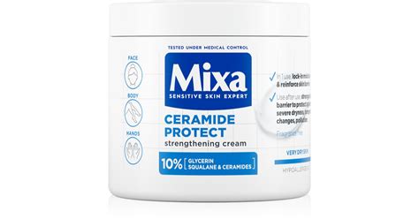 MIXA Ceramide Protect Crema Corporal Regeneradora Para Pieles Sensibles