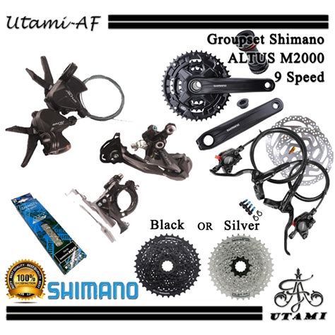 SHIMANO ALTUS Acera 3x8 Speed Groupset Include M315 Shifter