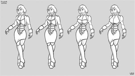 Elizabeth Sketches Patreon Reward By Vanschalk On Deviantart