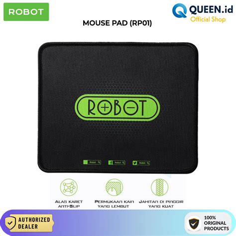 Jual Robot Rp Mousepad Anti Slip Polos Hitam Soft Surface Gaming